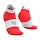 Compressport Pro Racing Socks V4.0 Run Low Unisex Rood