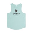 SAYSKY Logo Combat Pro Singlet Heren Blauw