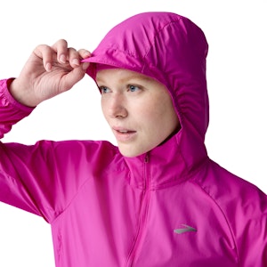 Brooks Canopy Packable Jacket Dames Brooks Canopy Packable Jacket Dames