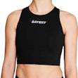 SAYSKY Flow Race Crop Top Dames Zwart
