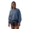 Brooks Movement Cropped Sweatshirt Dames Blauw