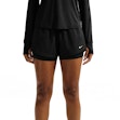 Nike One Dri-FIT Mid-Rise 3 Inch 2-in-1 Shorts Dames Zwart