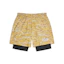 SAYSKY Tiger Pace 5 Inch 2-in-1 Shorts Heren Geel
