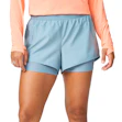 Brooks Dash 2-in-1 Shorts Dames Blauw