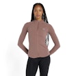 New Balance Harmony Jacket Dames Bruin