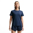 Nike One Classic Dri-FIT T-shirt Dames Blauw