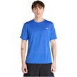 New Balance Athletics T-Shirt Heren Blauw