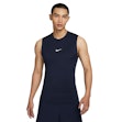 Nike Pro Dri-FIT Tight Fit Singlet Heren Blauw