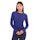 Odlo Active Warm Eco Crew Neck Shirt Dames Paars
