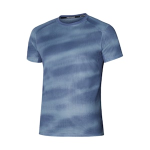 Mizuno DryAeroFlow Graphic T-shirt Heren Mizuno DryAeroFlow Graphic T-shirt Heren