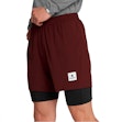 SAYSKY Pace 5 Inch 2-in-1 Shorts Heren Rood