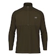 New Balance Athletics Heat Grid Half Zip Shirt Heren Bruin