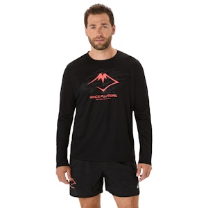 ASICS FujiTrail Logo Shirt Heren ASICS FujiTrail Logo Shirt Heren