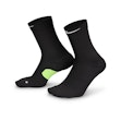 Nike Fast Midweight Crew Socks Unisex Zwart