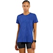 Odlo Zeroweight Engineered Chill-Tec Crew Neck T-shirt Dames Blauw