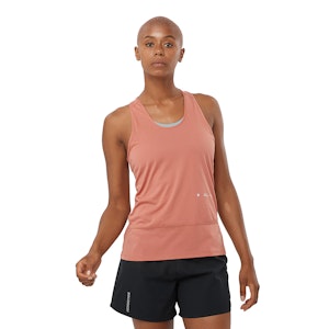 Salomon Cross Run GFX Singlet Dames Salomon Cross Run GFX Singlet Dames