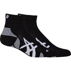 ASICS Cushion Run Quarter Socks 2-Pack Unisex