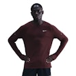 Nike Stride Dri-FIT Waffle Shirt Heren Bruin