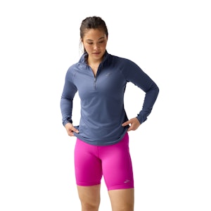 Brooks Dash 1/2 Zip Shirt 3.0 Dames Brooks Dash 1/2 Zip Shirt 3.0 Dames