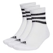 adidas 3-Stripes Cushioned Sportswear Mid Cut Socks 3-Pack Unisex Wit