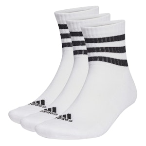 adidas 3-Stripes Cushioned Sportswear Mid Cut Socks 3-Pack Unisex