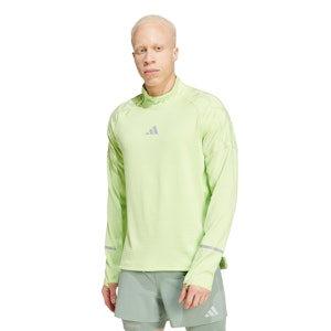 adidas Ultimate Hi-Vis Reflective Half Zip Shirt Heren adidas Ultimate Hi-Vis Reflective Half Zip Shirt Heren