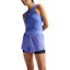 Nike Swift Dri-FIT Mid-Rise 2-in-1 Shorts Dames Paars