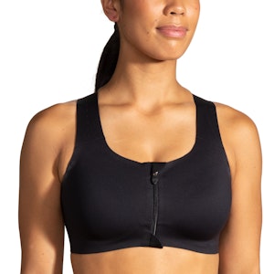 Brooks Dare Zip Run Bra 2.0 Dames Brooks Dare Zip Run Bra 2.0 Dames
