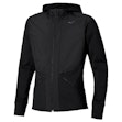 Mizuno Active Warmalite Hybrid Hooded Jacket Heren Zwart