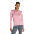 New Balance Sport Essentials Shirt Dames Roze