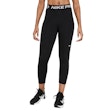 Nike Pro 365 Crop Tight Dames Zwart