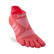 Injinji Ultra Run No-Show Socks Dames Rood