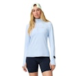 Brooks Dash 1/2 Zip Shirt 3.0 Dames Blauw