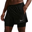 Nike Stride Dri-FIT 5 Inch Hybrid Shorts Heren Zwart