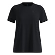 Odlo Zeroweight Chill-Tec Crew Neck T-shirt Dames Zwart