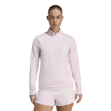 adidas Adi365 Iconic Half Zip Shirt Dames Roze