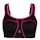 PureLime Padded Athletic BH Dames Zwart