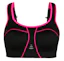 PureLime Padded Athletic BH Dames Zwart