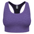 Odlo Seamless Medium Padded Sports Bra Dames Paars