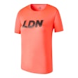 New Balance Athletics T-shirt Dames Fluororanje