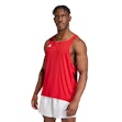adidas Adizero Essentials Singlet Heren Rood
