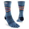 Injinji Trail Midweight Crew Socks Unisex Blauw