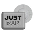 BibBits Race Number Magnets - Just Run Grijs