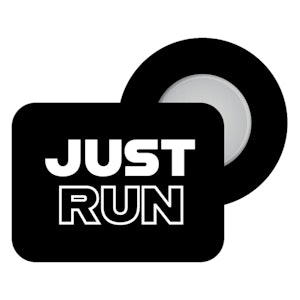 BibBits Race Number Magnets - Just Run BibBits Race Number Magnets - Just Run
