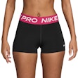 Nike Pro 365 Dri-FIT Mid-Rise 3 Inch Short Tights Dames Zwart