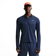 Nike Pacer Dri-FIT Half Zip Shirt Heren Blauw