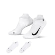 Nike Multiplier No-Show Socks 2-pack Unisex Wit