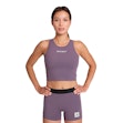 SAYSKY Flow Race Crop Top Dames Paars
