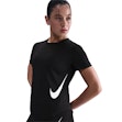 Nike Tempo Swoosh Dri-FIT T-shirt Dames Zwart