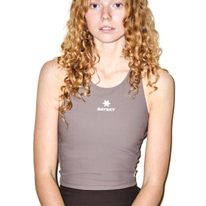 SAYSKY Combat Rib Crop Top Dames SAYSKY Combat Rib Crop Top Dames